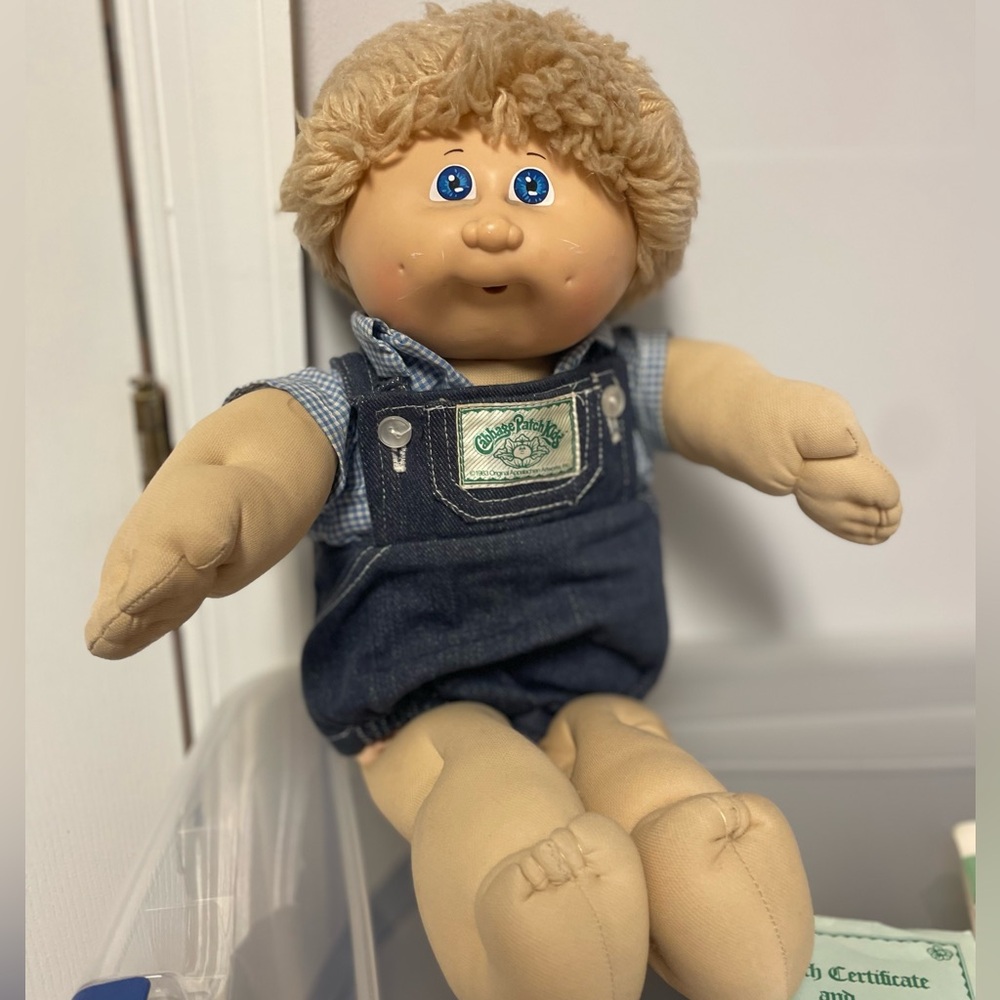 1984 Cabbage Patch Doll with Documents